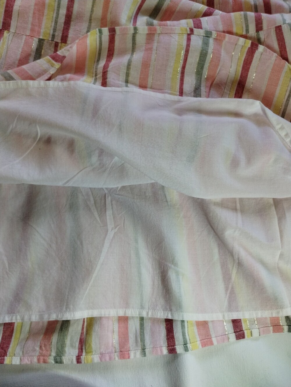 Gymboree Pink Multicolor Striped Tiered Sundress - Picture 6 of 8